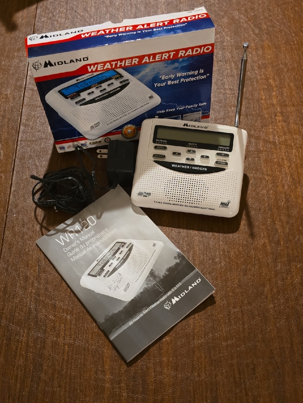 Weather Alert Radio - Portable Emergency Receiver